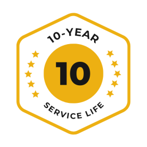 10-Year Service Life