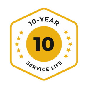 10-Year Service Life