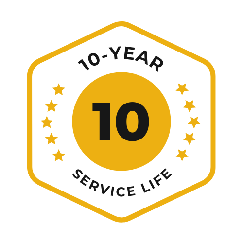 10-Year Service Life
